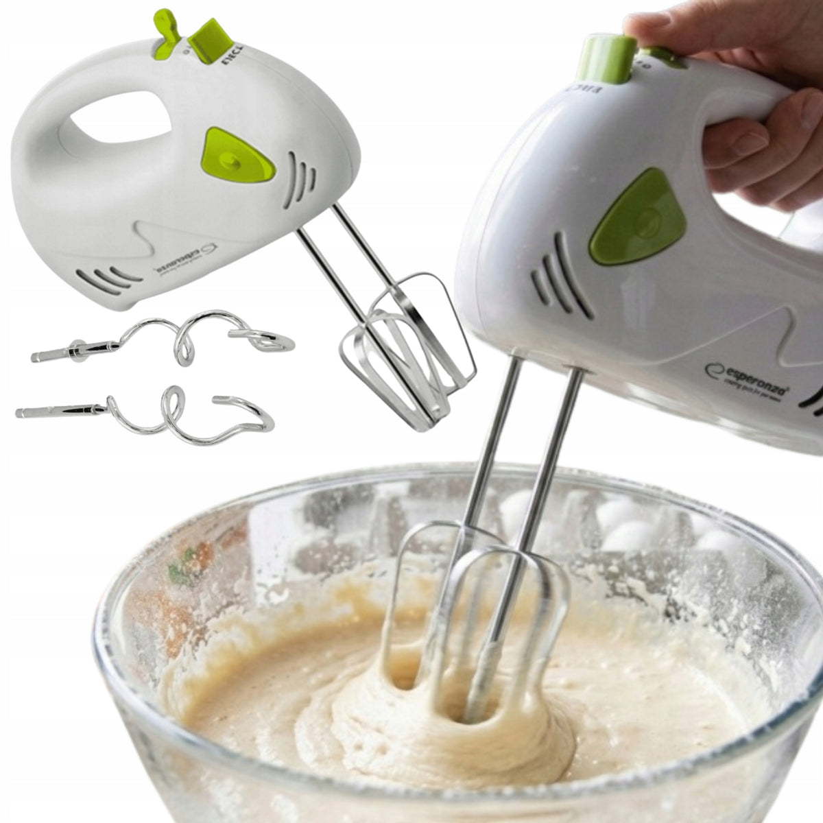 MIXER Handheld Food Processor 7 Gears 4 TIPS 150 W Muffin Esperanza