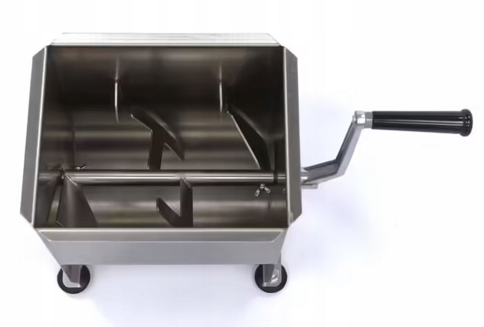 MIXER STUFFING MIXER FOR MEAT SAUSAGE MANUAL 10L, + SHARPENER Packaging status original