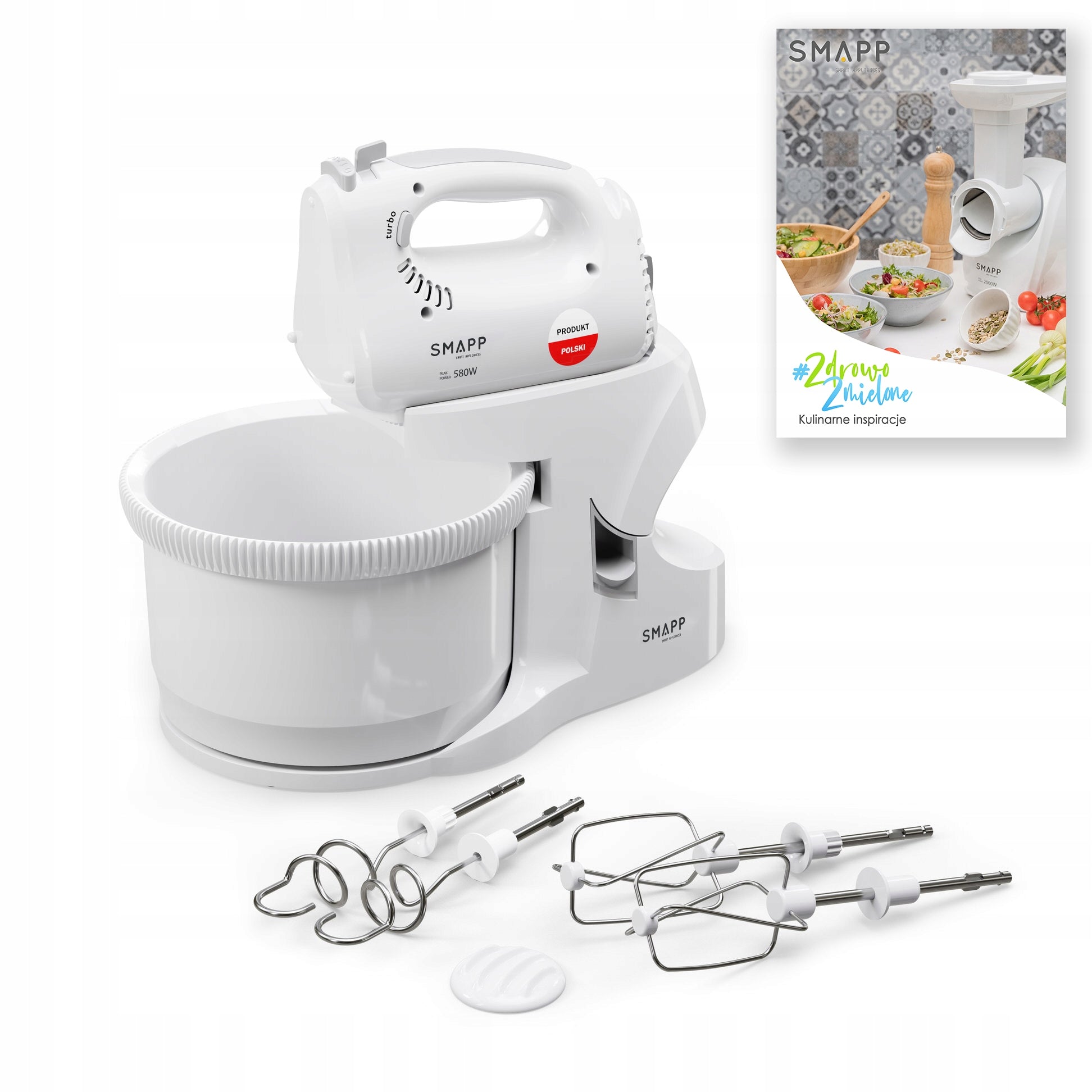 MIXER WITH BOWL 451.6 SMAPP 580W Polish PRODUCT Brand SMAPP