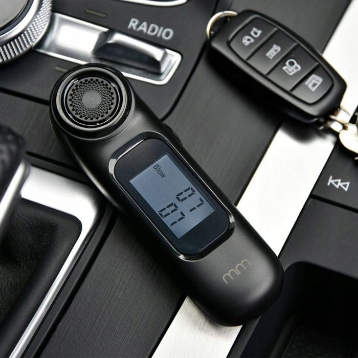 MM Mini Digital Pocket Breathalyzer Packaging status original