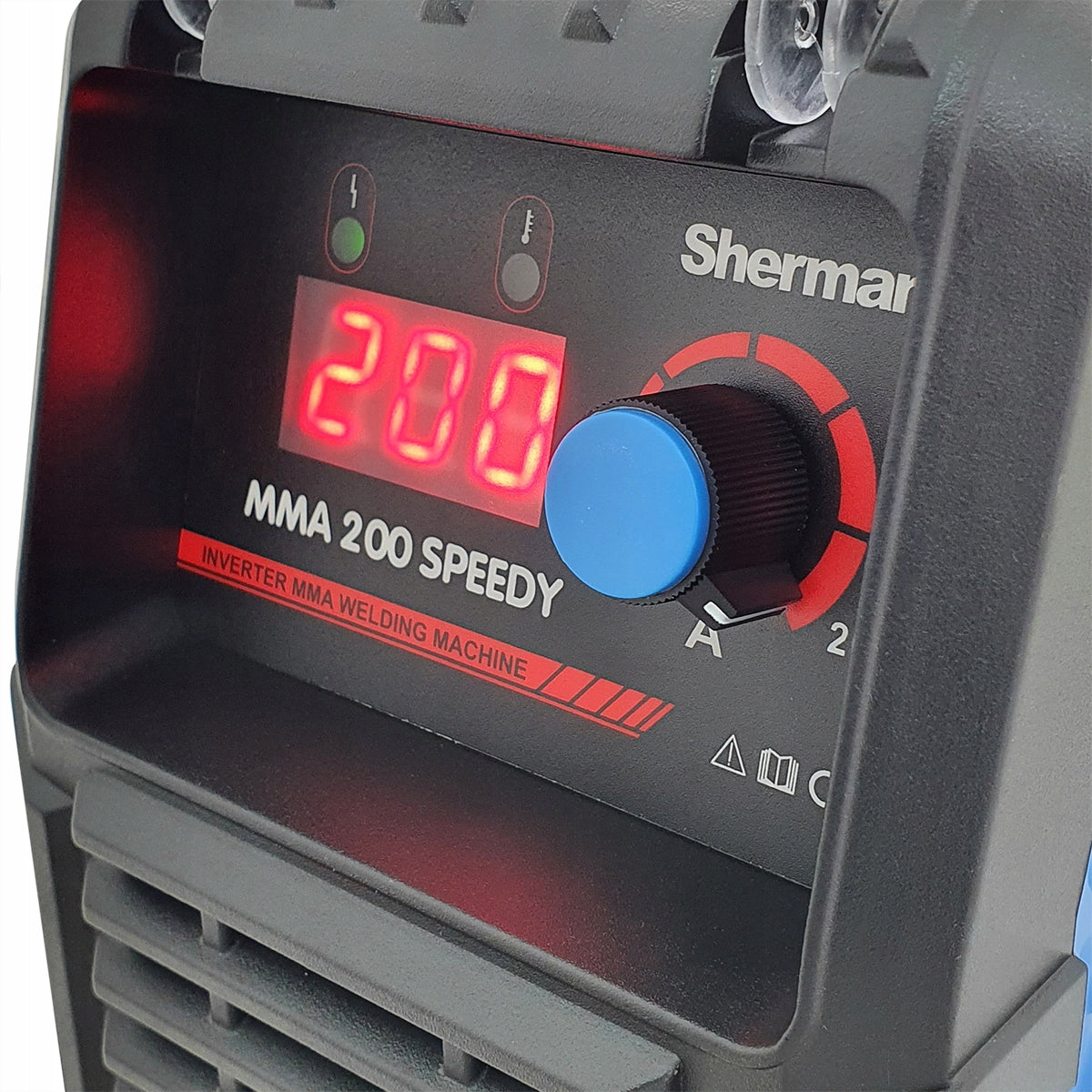 MMA 200 SPEEDY inverter welder with Sherman suitcase Manufacturer code 7811745