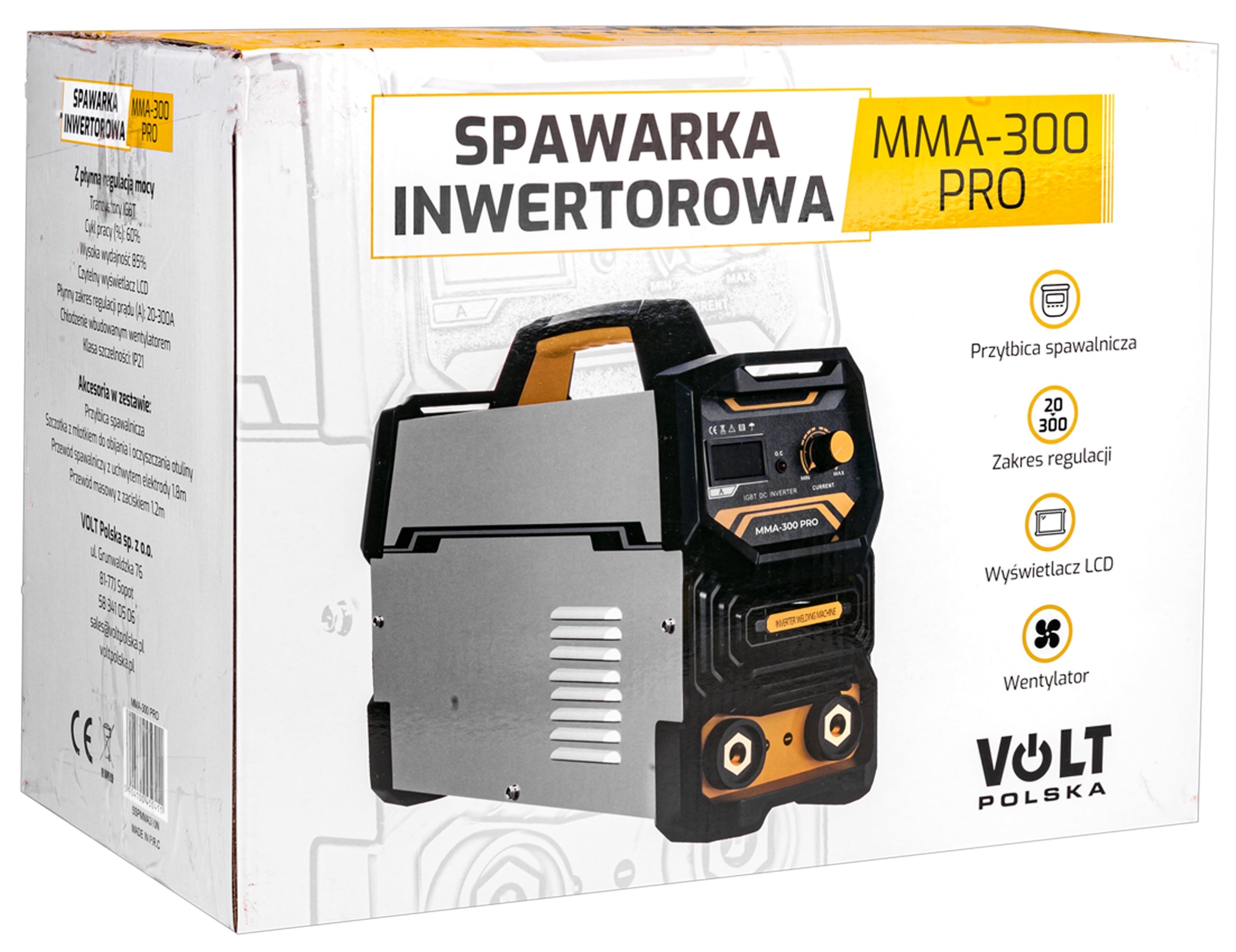 MMA 300A INVERTER WELDING MACHINE IGBT LCD INVERTER Supply voltage (V) 230