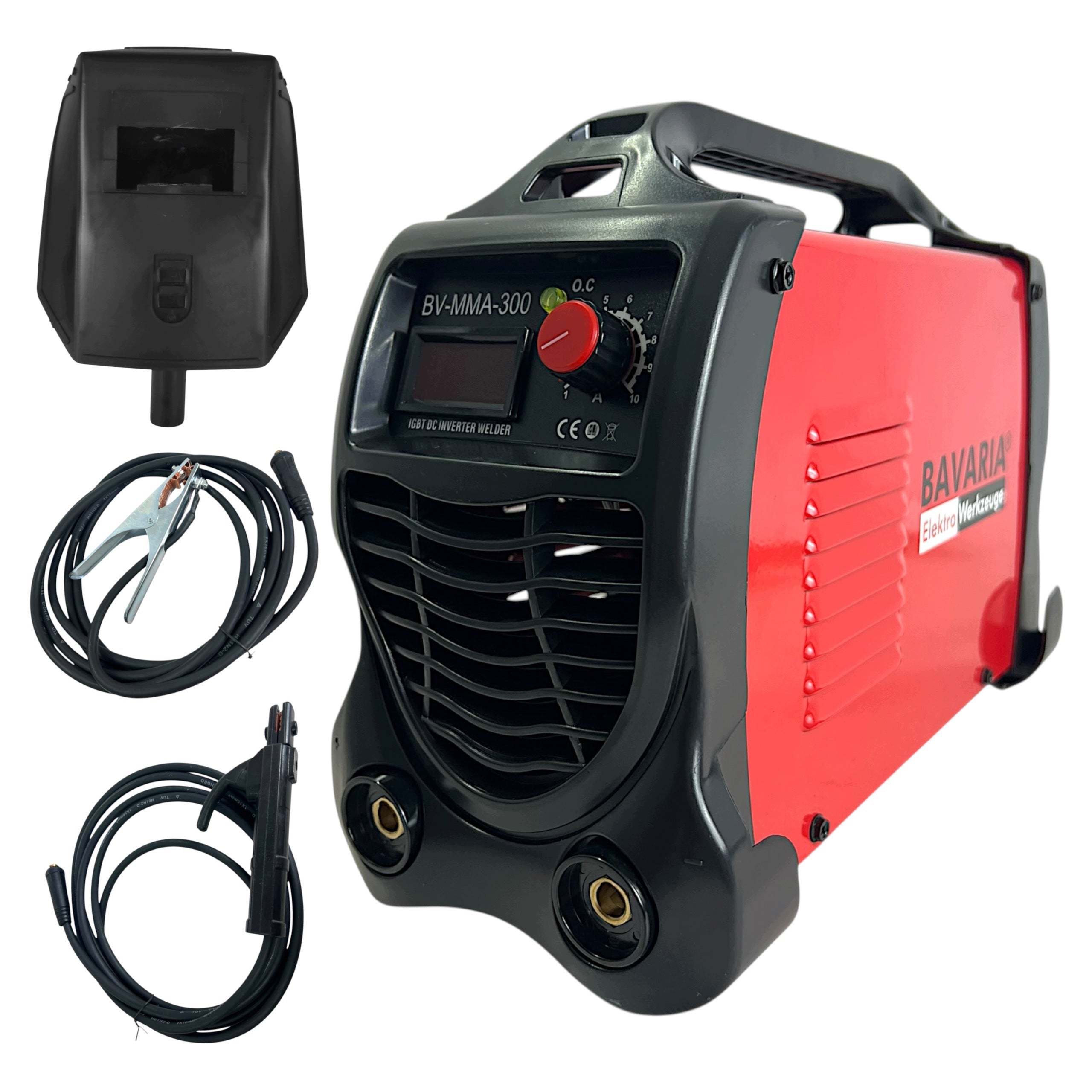MMA Inverter Welding Machine Bavaria 300A to 5 mm strong universal