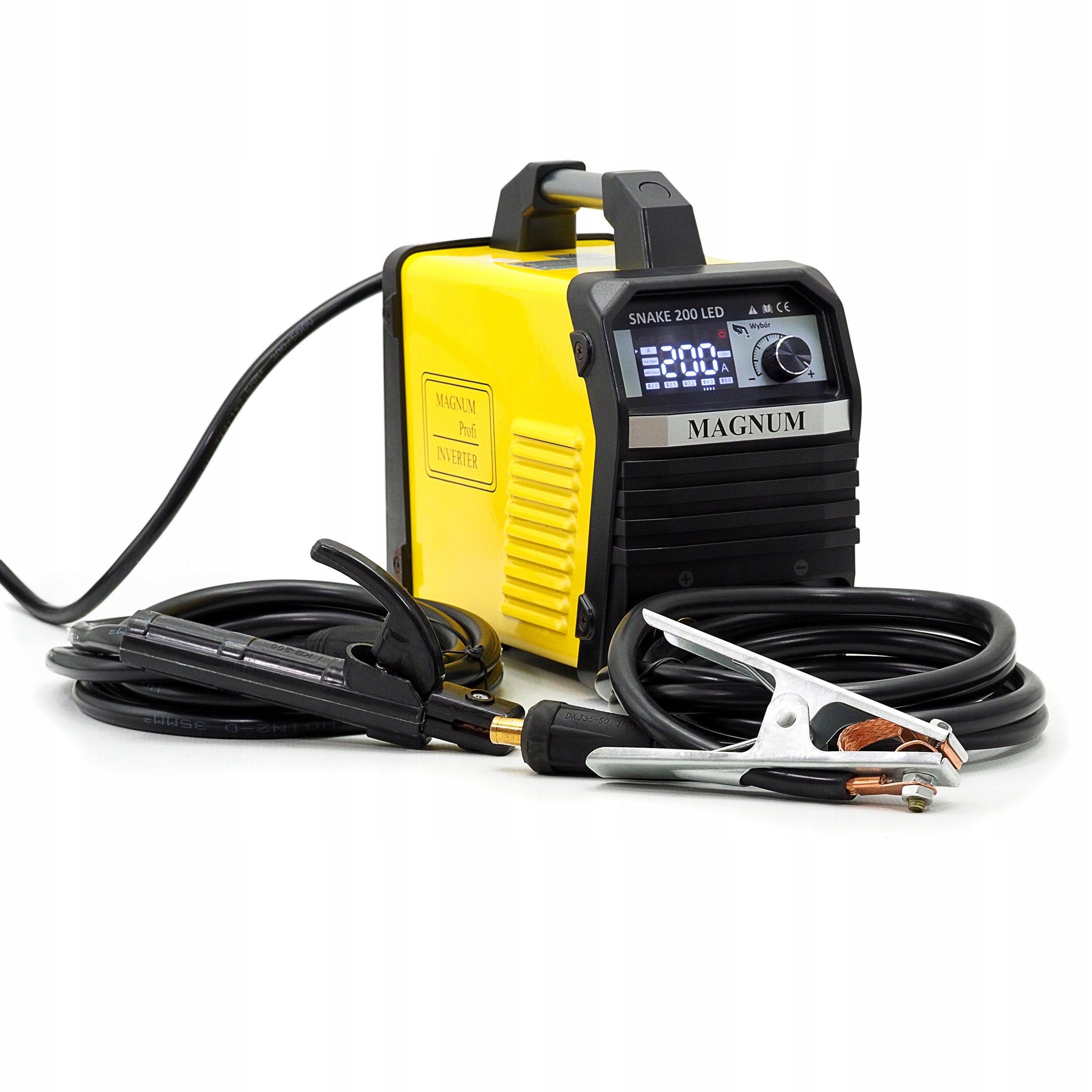 MMA MAGNUM SNAKE 200 LED 200A inverter welder Manufacturer code U I SNA 200LD