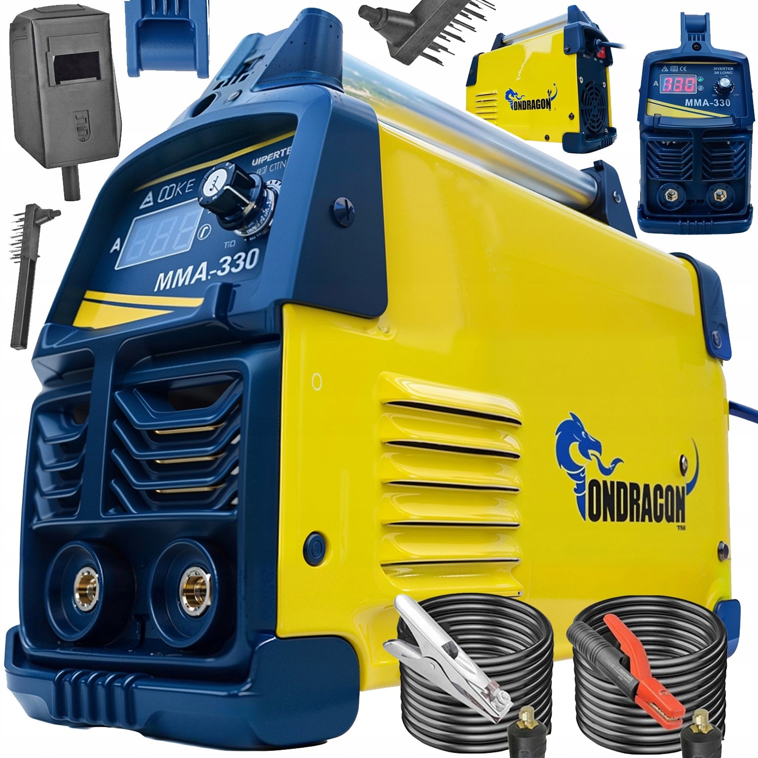 MMA POWERFUL INVERTER WELDING MACHINE IGBT HOT START ANTI STICK 330A