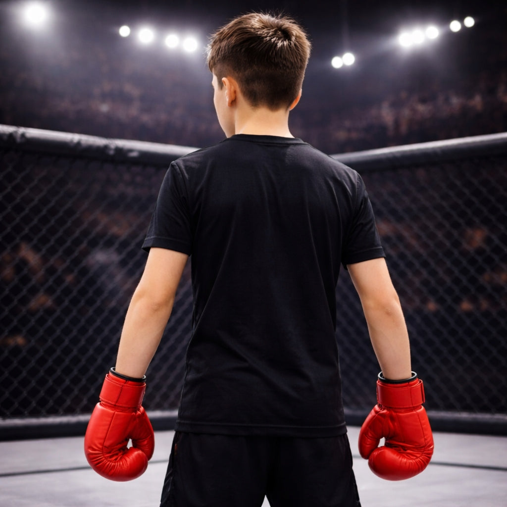 MMA SPARRING BOXING GLOVES FOR KIDS KICKBOXING TRAINING 8 OZ Manufacturer code 5907296310934
