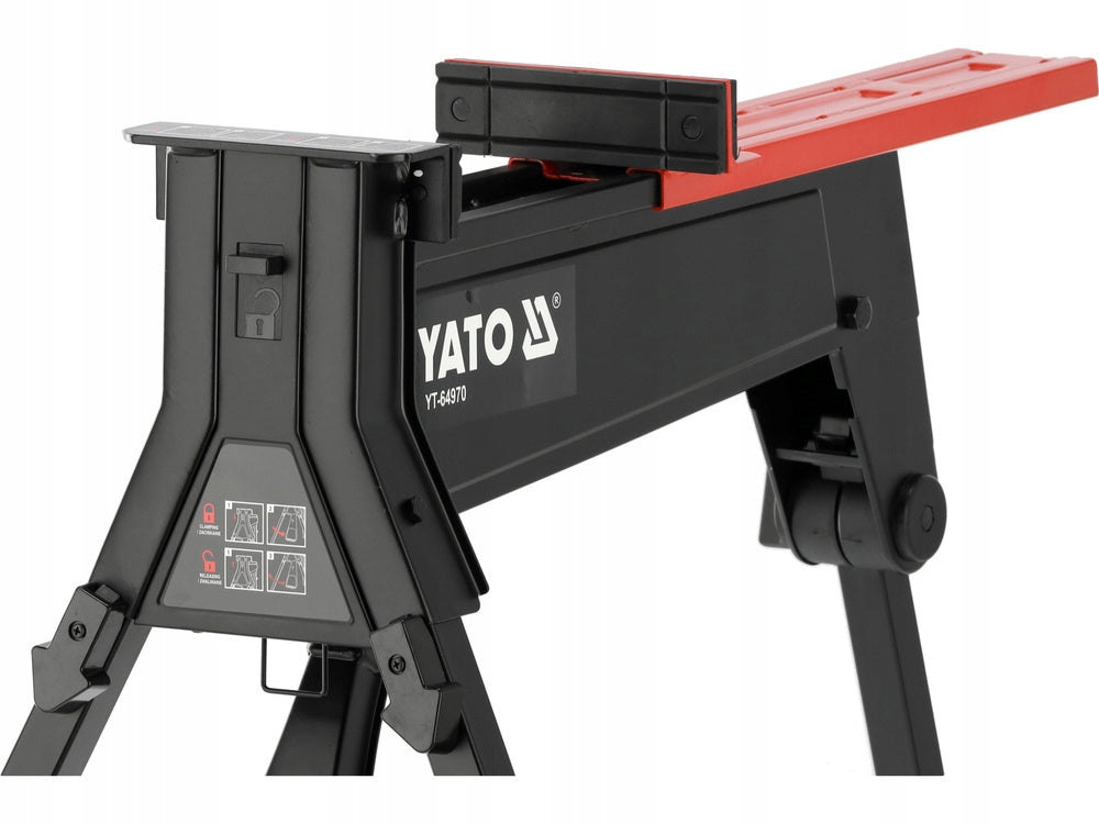 MOBILE FOOT VISE 955MM YT-64970 YATO Series GRF