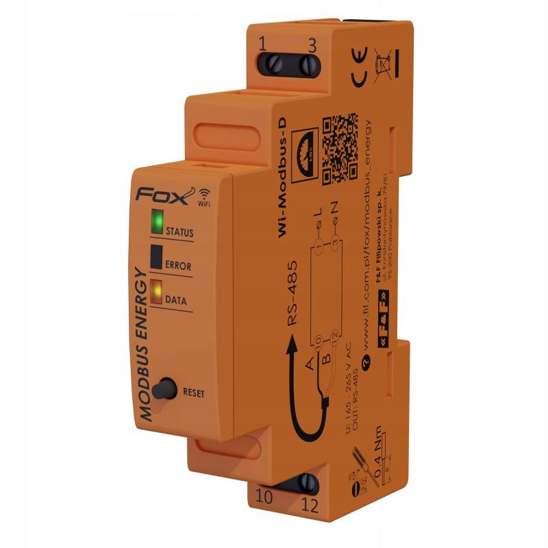 MODBUS-D 230VAC FOX FOX F&F energy meter integrator EAN (GTIN) 5902431674247