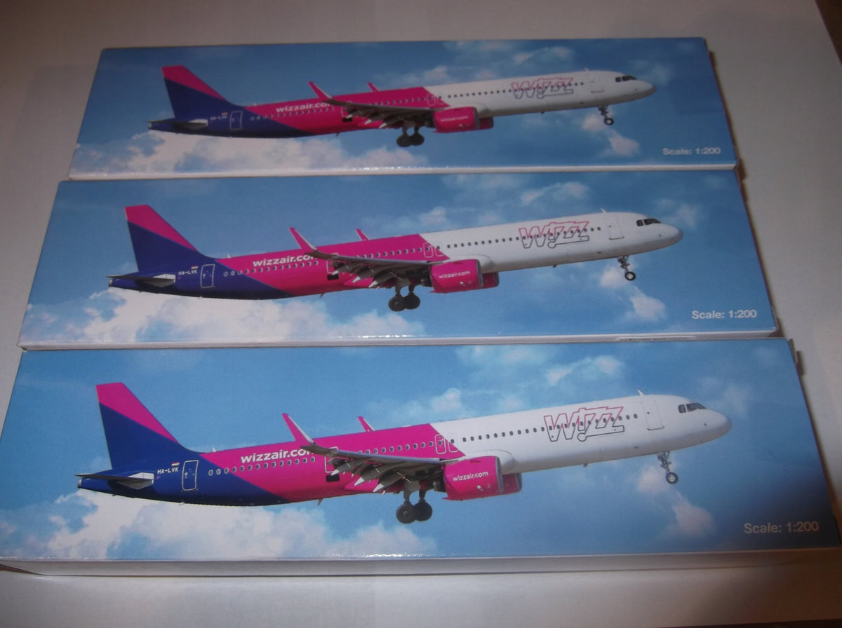 MODEL AIRBUS 321 neo WIZZAIR - PPC 1/200 original Packaging status original
