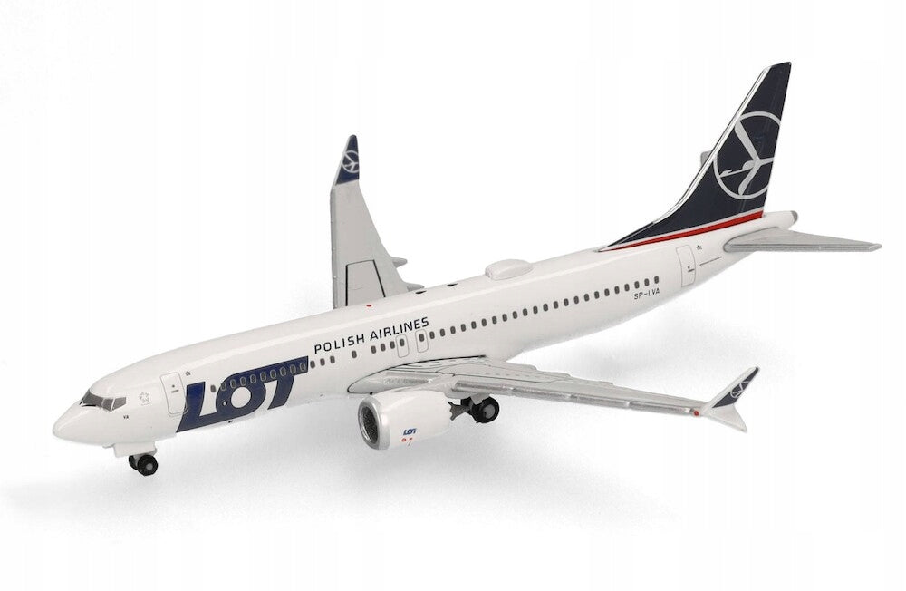 MODEL BOEING 737 MAX 8 PLL LOT SP-LVA - HERPA 1/500 metal new