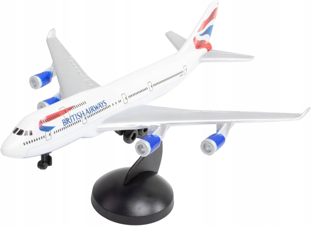 MODEL BOEING 747 JUMBO JET BRITISH AIRWAYS - DARON TOY CE