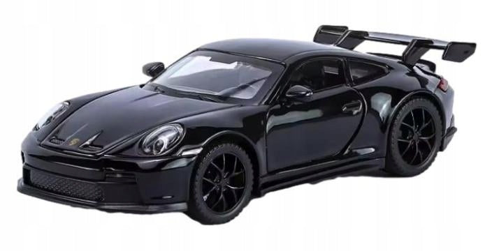 MODEL CAR PORSCHE 911 GT3 RS 1:32 METAL CAR BLACK