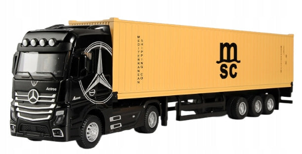 MODEL CAR TIR TRUCK WITH SEMI-TRAILER MERCEDES SCALE 1:43