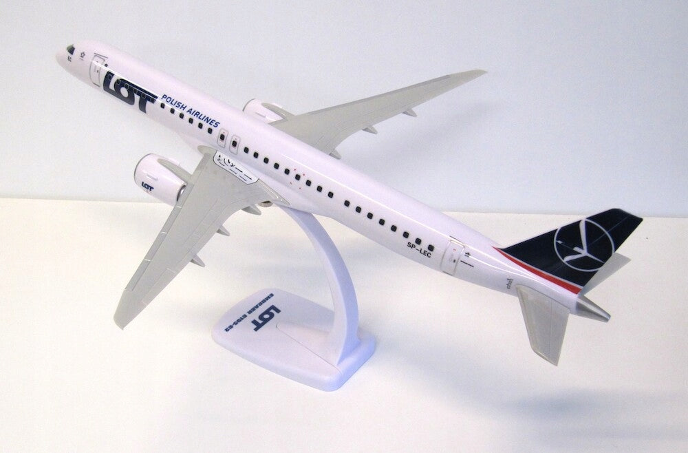 MODEL EMBRAER ERJ 195 E2 PLL LOT SP-LEC - 1/100 PPC PROMO BOX 41cm Brand PPC