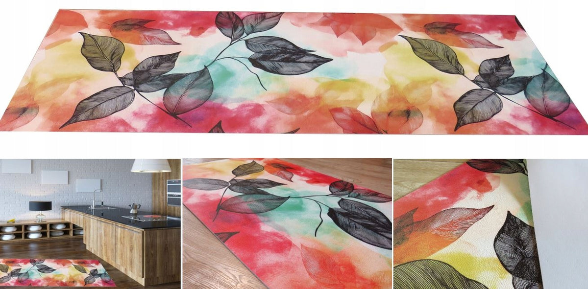MODERN ANTI-SLIP PVC RUNNER 51X120CM MIX Manufacturer code 01