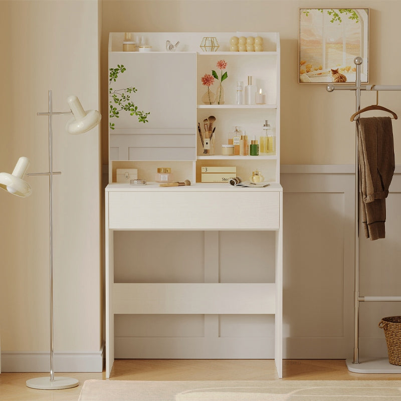 MODERN DRESSING TABLE COSMETIC WITH OPENING MIRROR LOFT DRAWER GLAMOUR Manufacturer code NOWOCZESNA TOALETKA KOSMETYCZNA