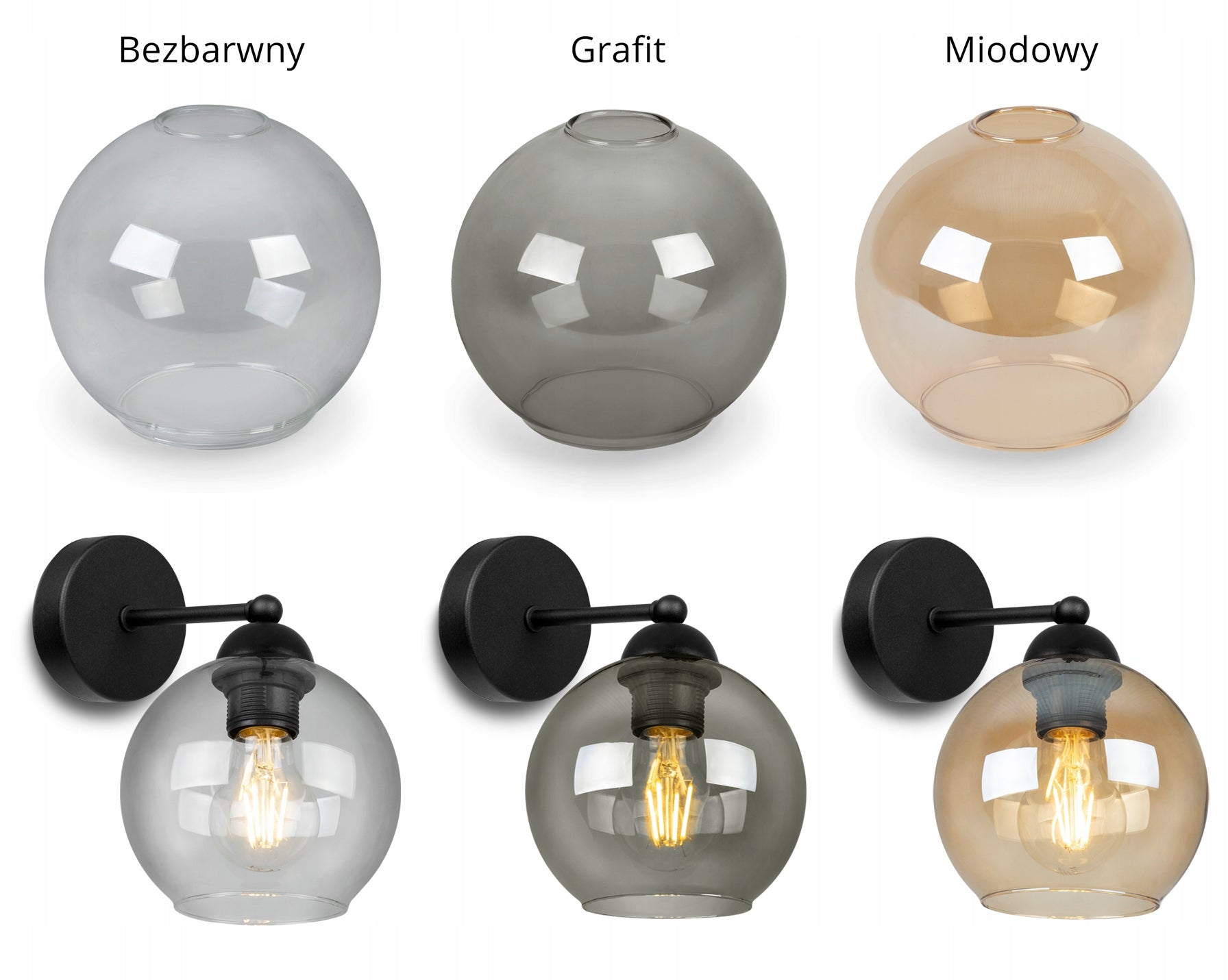 MODERN KNKIET LAMP ELEGANT GLASS SHADE Brand Light Home