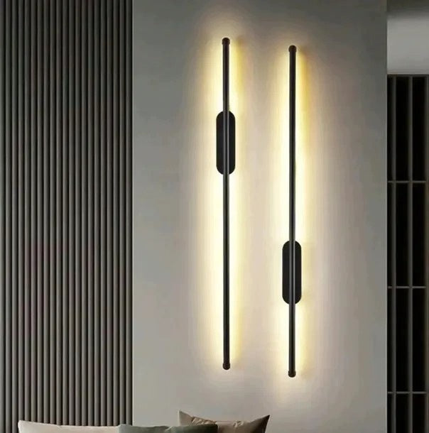 MODERN LINEAR WALL LAMP INTERIOR BLACK LONG LED WALL LAMP 60CM Manufacturer code 6LT0198901