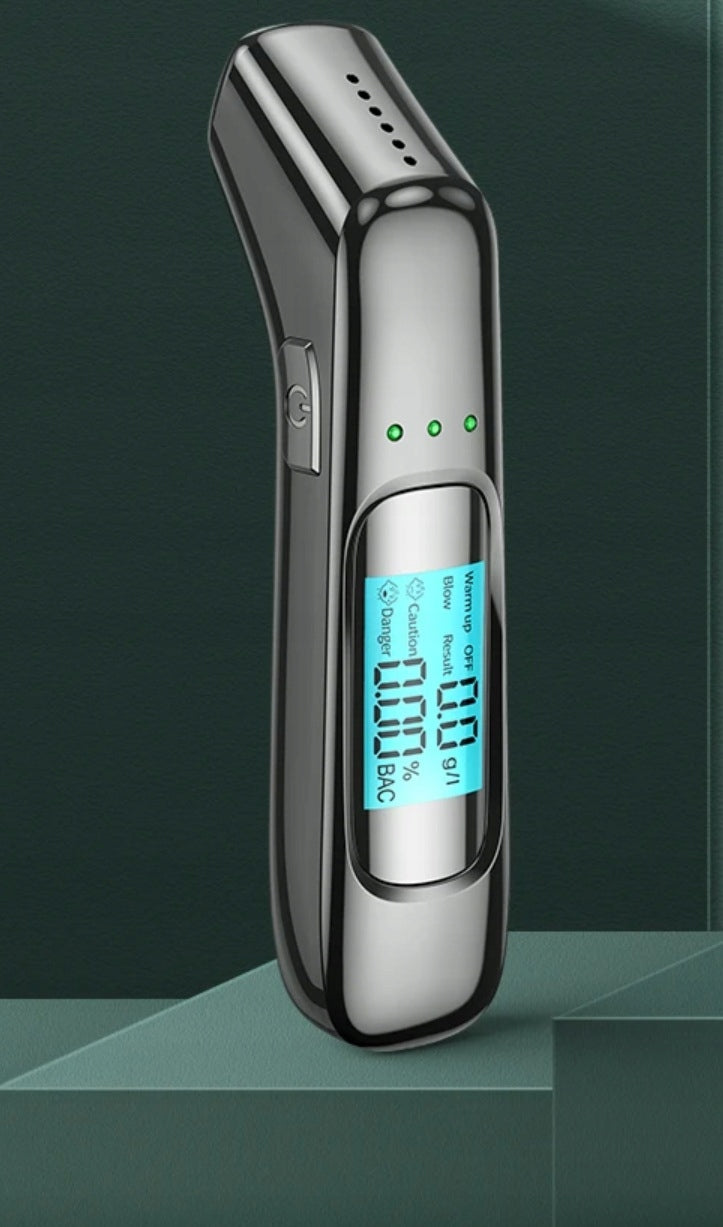 MODERN NON-CONTACT BREATHALYZER MOUTHLESS LED DIGITAL DISPLAY v2.0 Manufacturer code NOWOCZESNY ALKOMAT BEZKONTAKTOWY BEZUSTNIKOW2