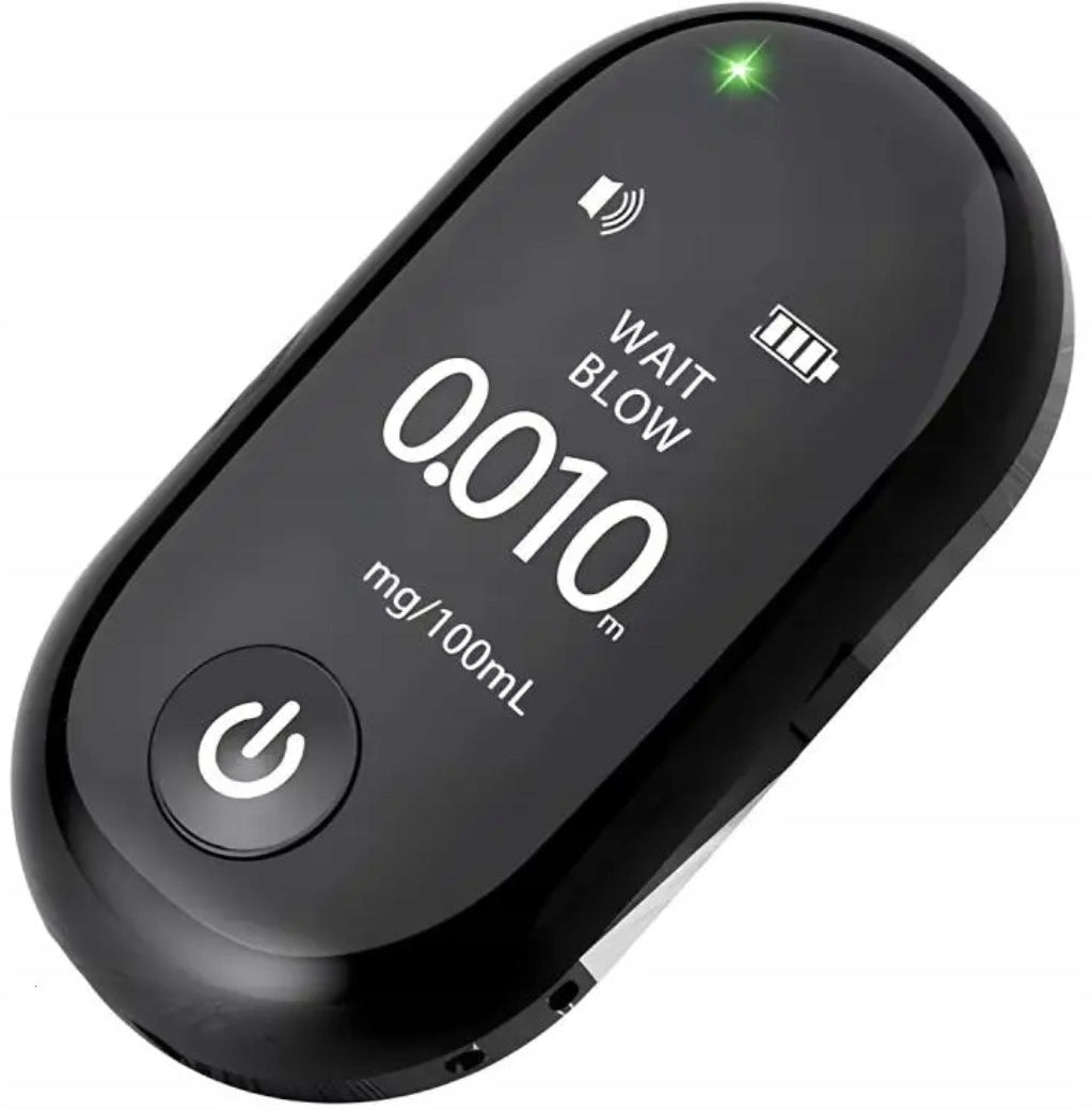 MODERN NON-CONTACT BREATHALYZER MOUTHLESS LED DIGITAL DISPLAY v4.0