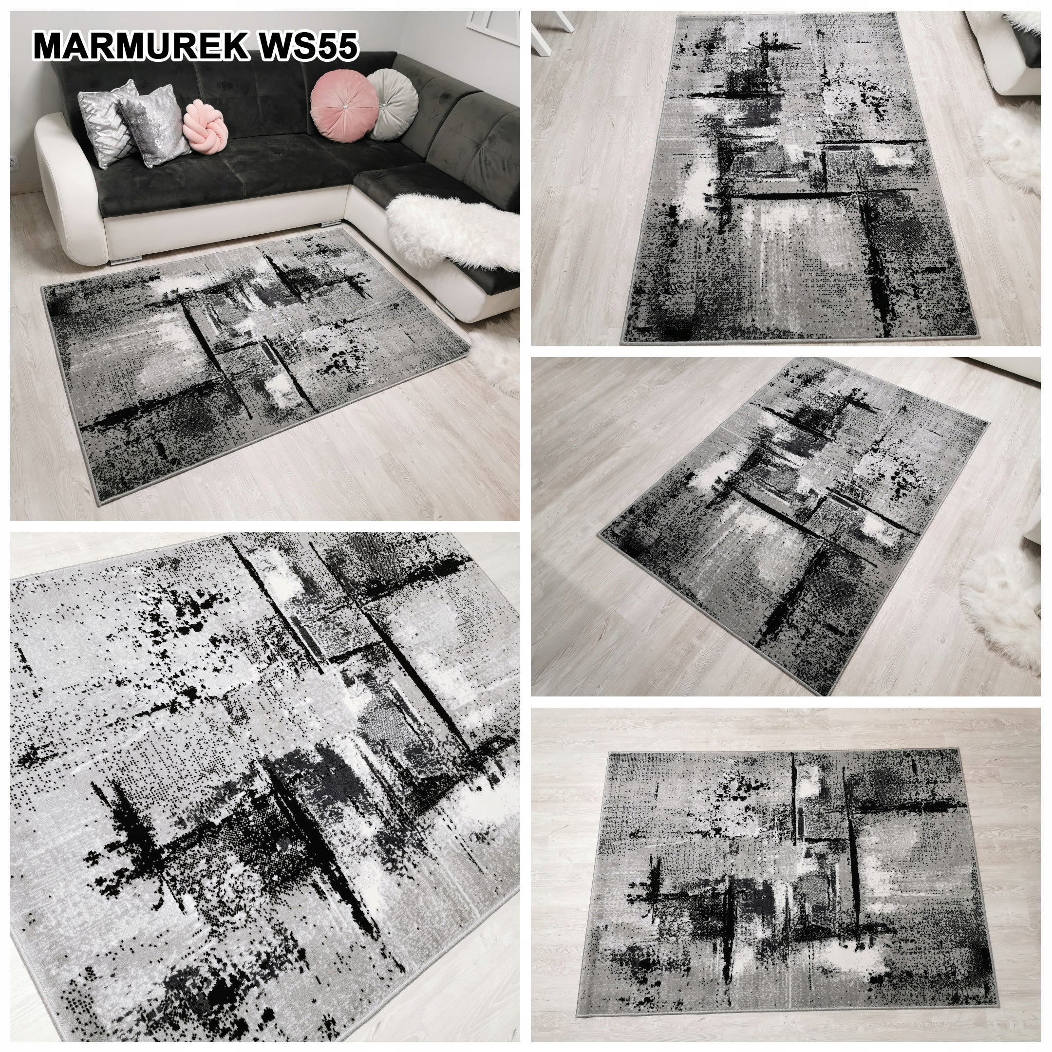 MODERN RUG 100X200 SOFT FASHIONABLE MIX Brand no brand