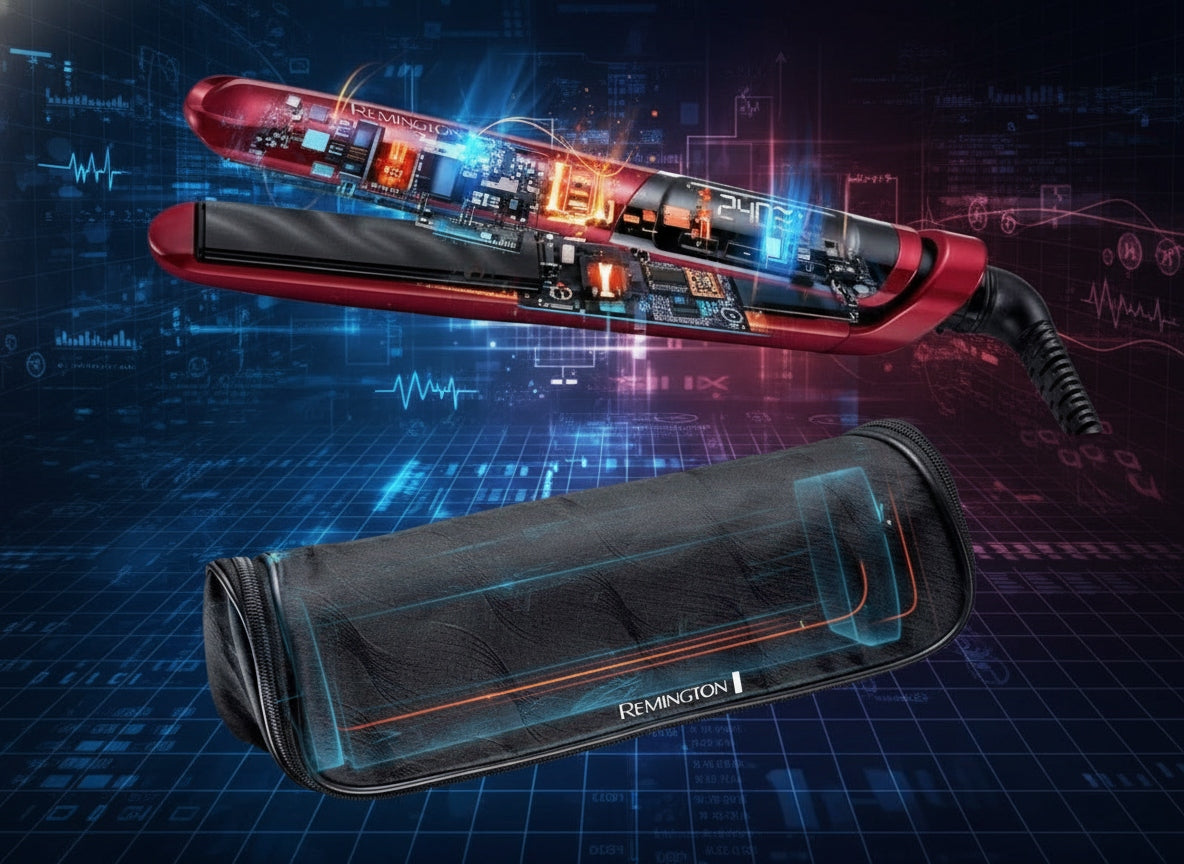 MODERN STRAIGHTENER REMINGTON FOR HAIR TURBO BOOST PROFESSIONAL! Manufacturer code Prostownica Ceramiczna Turbo Nowoczesna D4