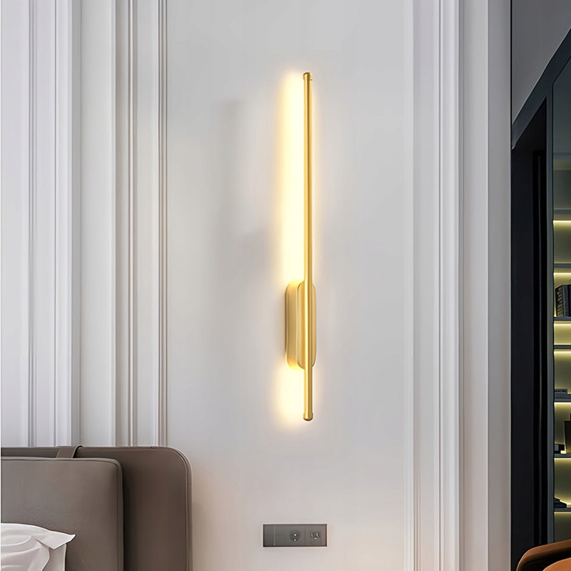 MODERN WALL LAMP 60 CM 4000K LINEAR WALL SCONCE LED GOLD SLIM Manufacturer code 9000-60