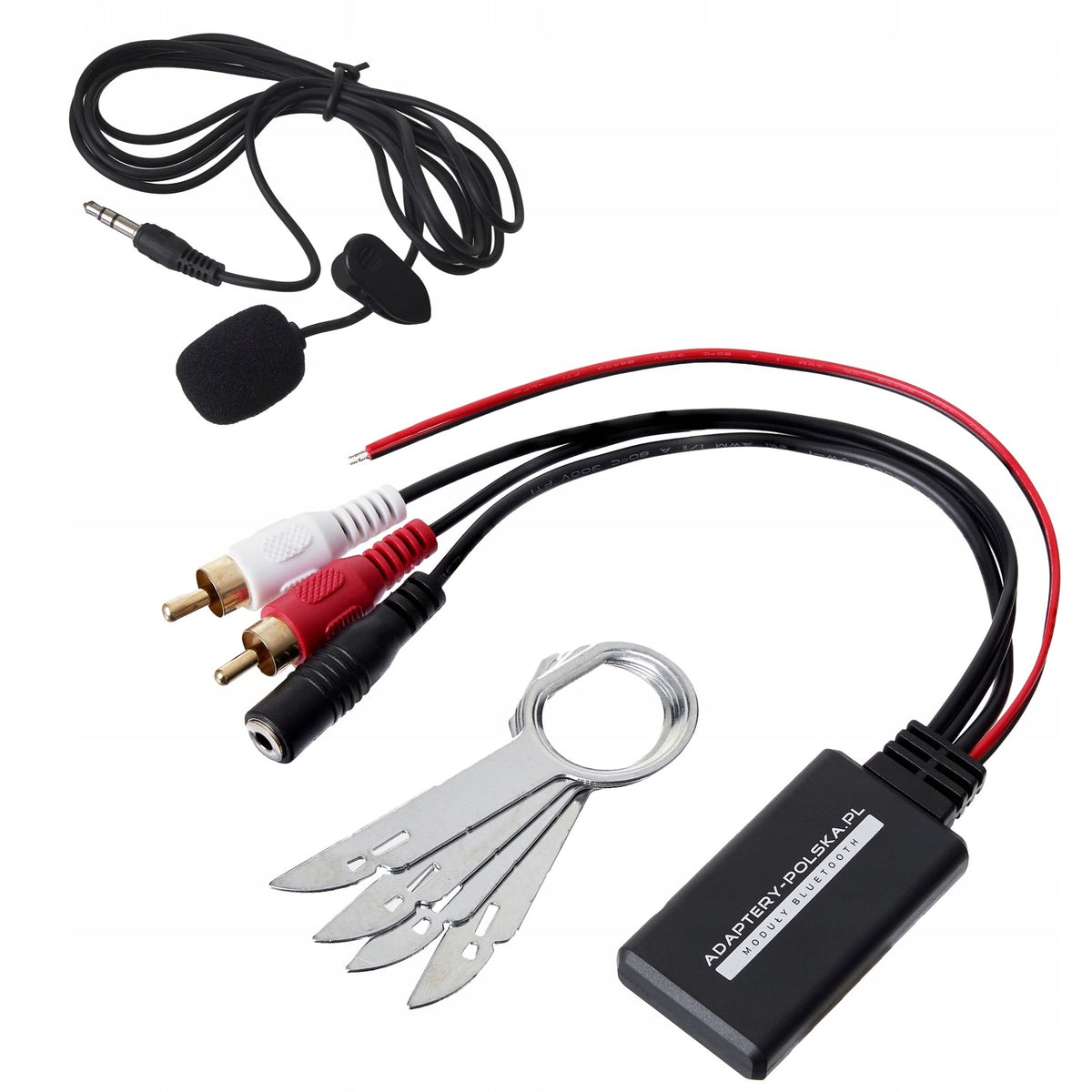 MODULE BLUETOOTH ADAPTER 5.3 + MICROPHONE RCA AUX CHINCH FOR UNIVERSAL RADIO