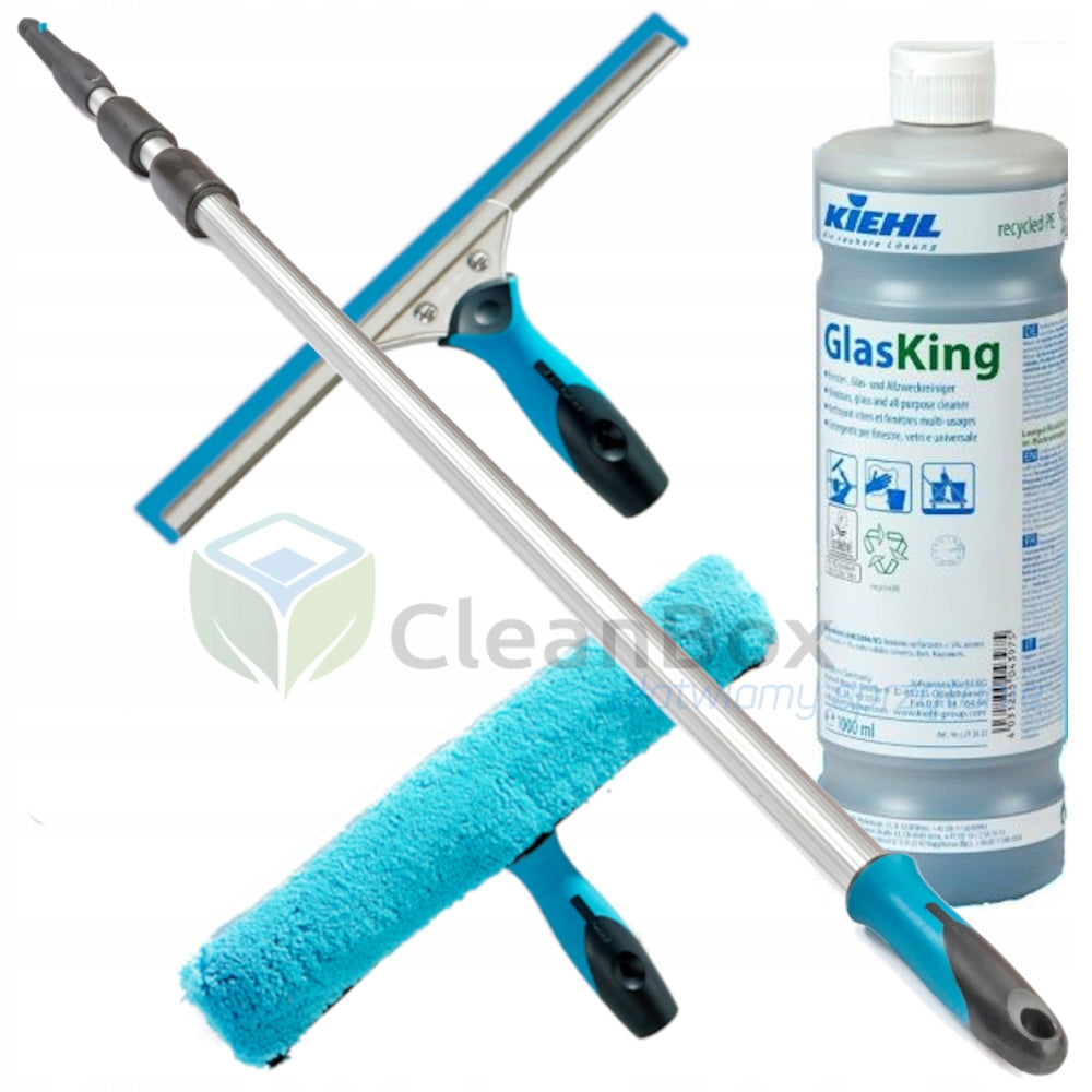 MOERMAN Professional window cleaning kit with stick 1,2m