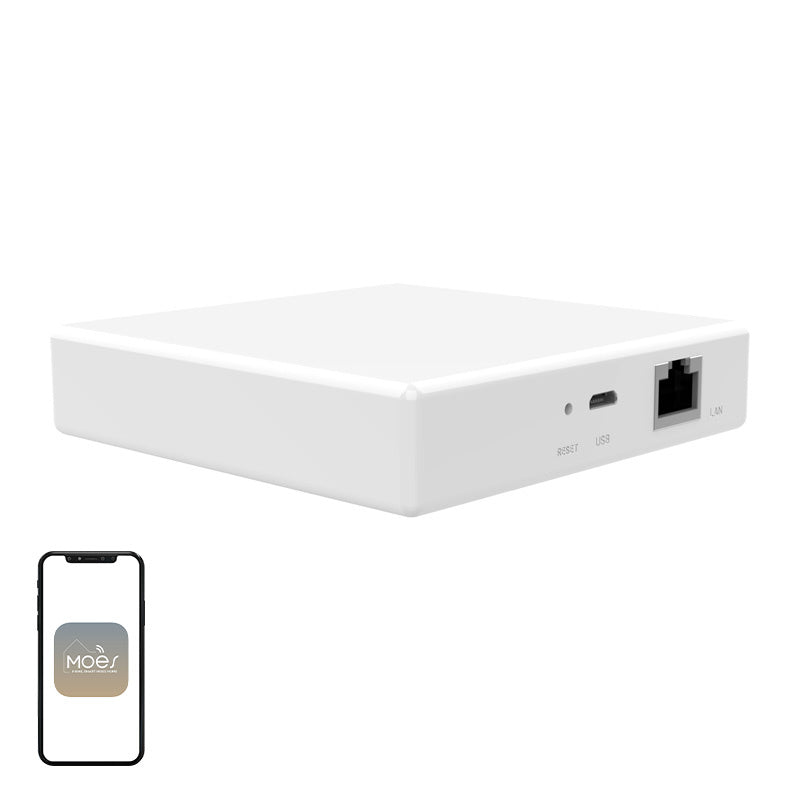 MOES MZHUB Smart Wired Gateway ZigBee Matter Thread 128 Devices