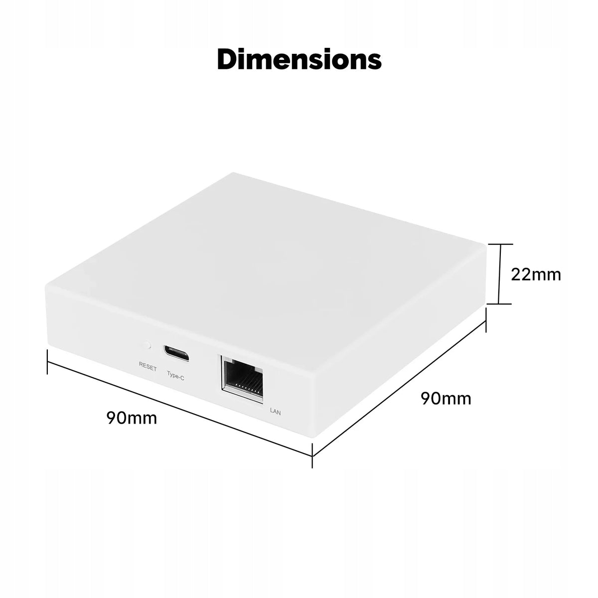 MOES Tuya Zigbee Matter Smart Home Hub Brand Arhatreya