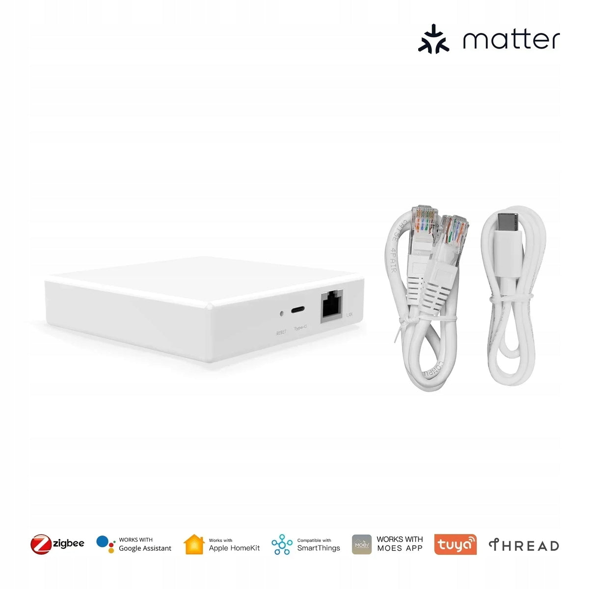 MOES Tuya Zigbee Matter Smart Home Hub Manufacturer code 6932417172077