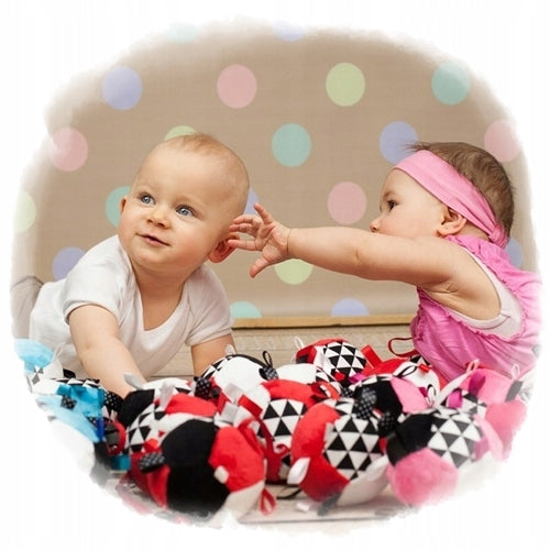 MOM'S CARE Contrast Ball Plush RATTLE Manufacturer code 941