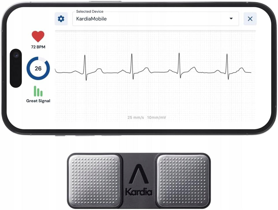 MONITOR EKG PERSONAL SINGLE-WIRE DETECTS ARRHYTHMIAS AND CARDIAC FIBRILLATION EAN (GTIN) 5906663181542