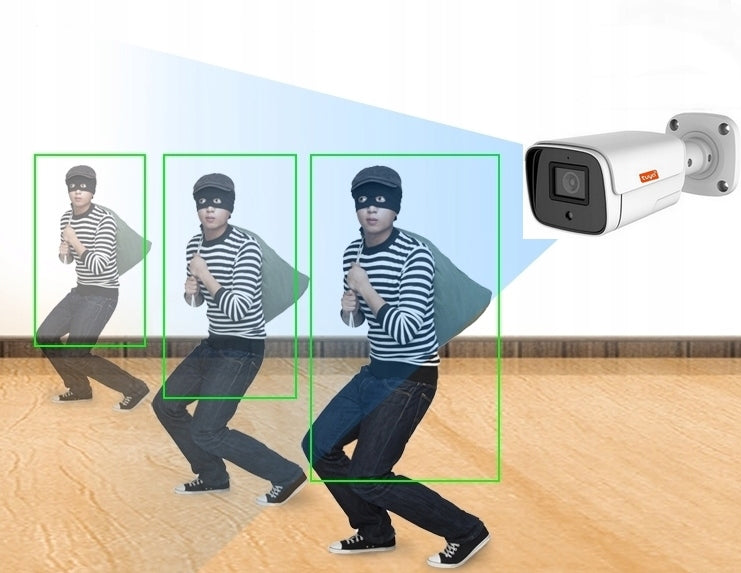 MONITORING OUTDOOR CAMERA Bullet IP POE 5Mpx TUYA SMART Packaging status original