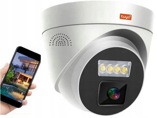 MONITORING OUTDOOR CAMERA PoE WiFi 5Mpx HD TUYA