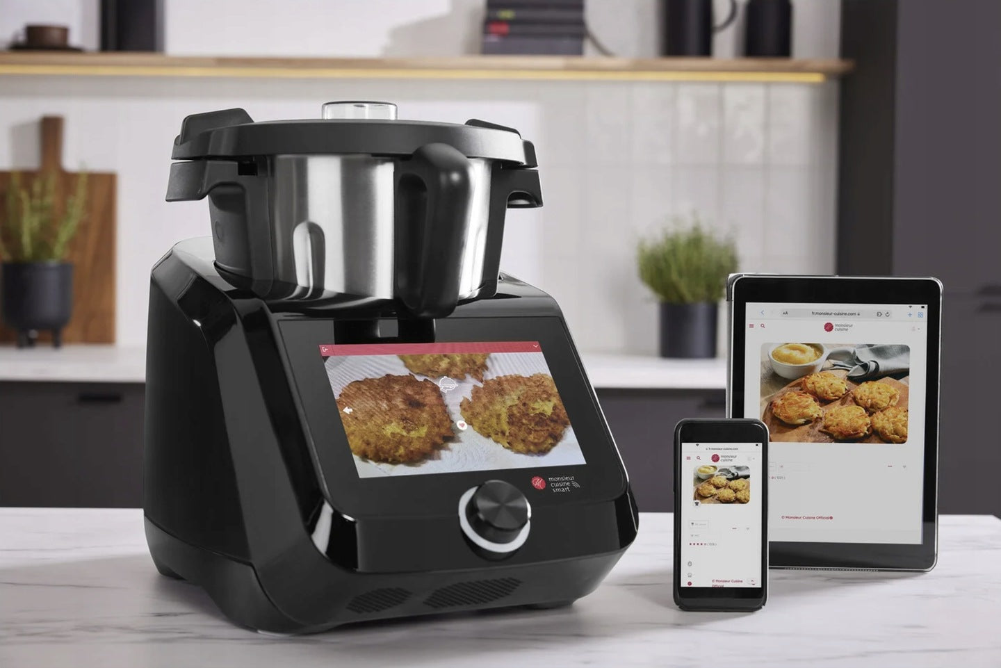 MONSIEUR CUISINE FOOD PROCESSOR LIDLOMIX BLACK SMART C1 Wi-Fi GW APKA 2026 Operating modes pulsating turbo