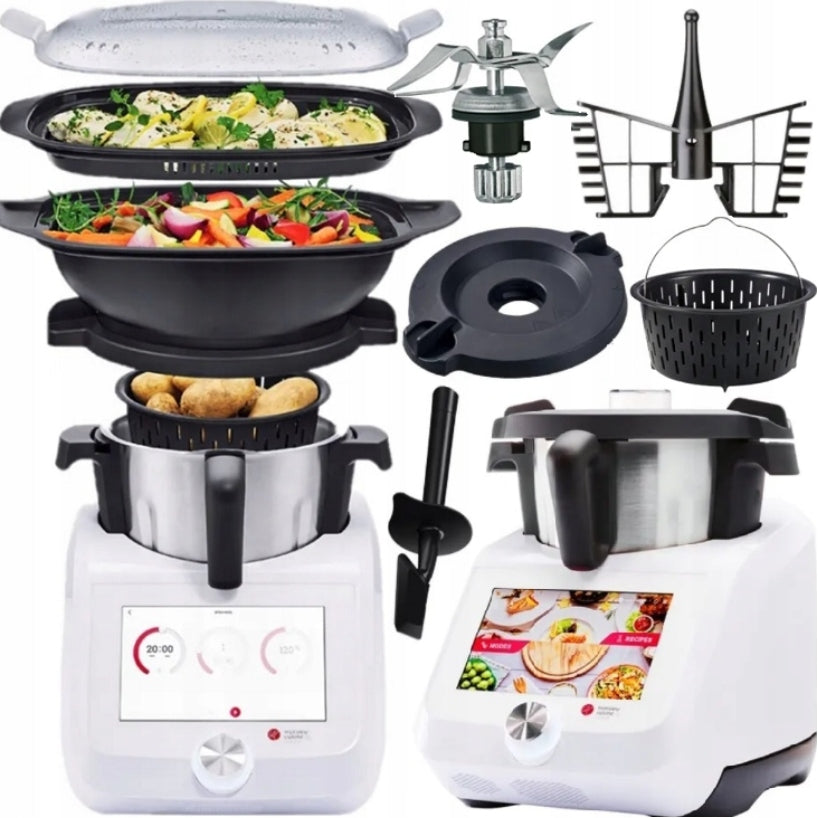 MONSIEUR CUISINE SMART LIDLOMIX ROBOT MULTIFUNCTIONAL INSTALLMENTS WIFI ACCESSORIES