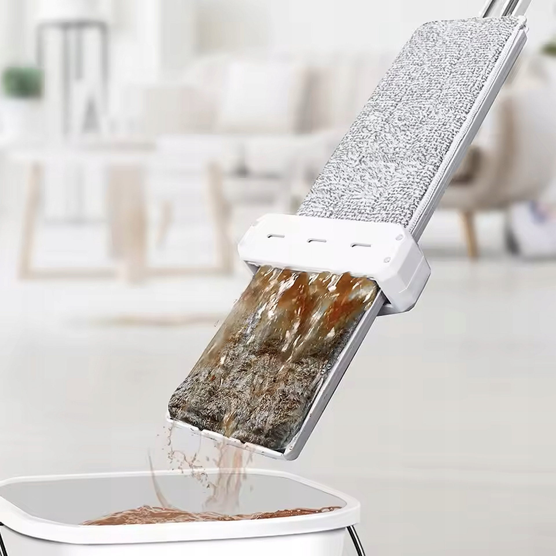 MOP with ULTRAMOP SQUEEZER Promis MS103 FLAT ROTARY+microfiber Manufacturer code 5902497553920