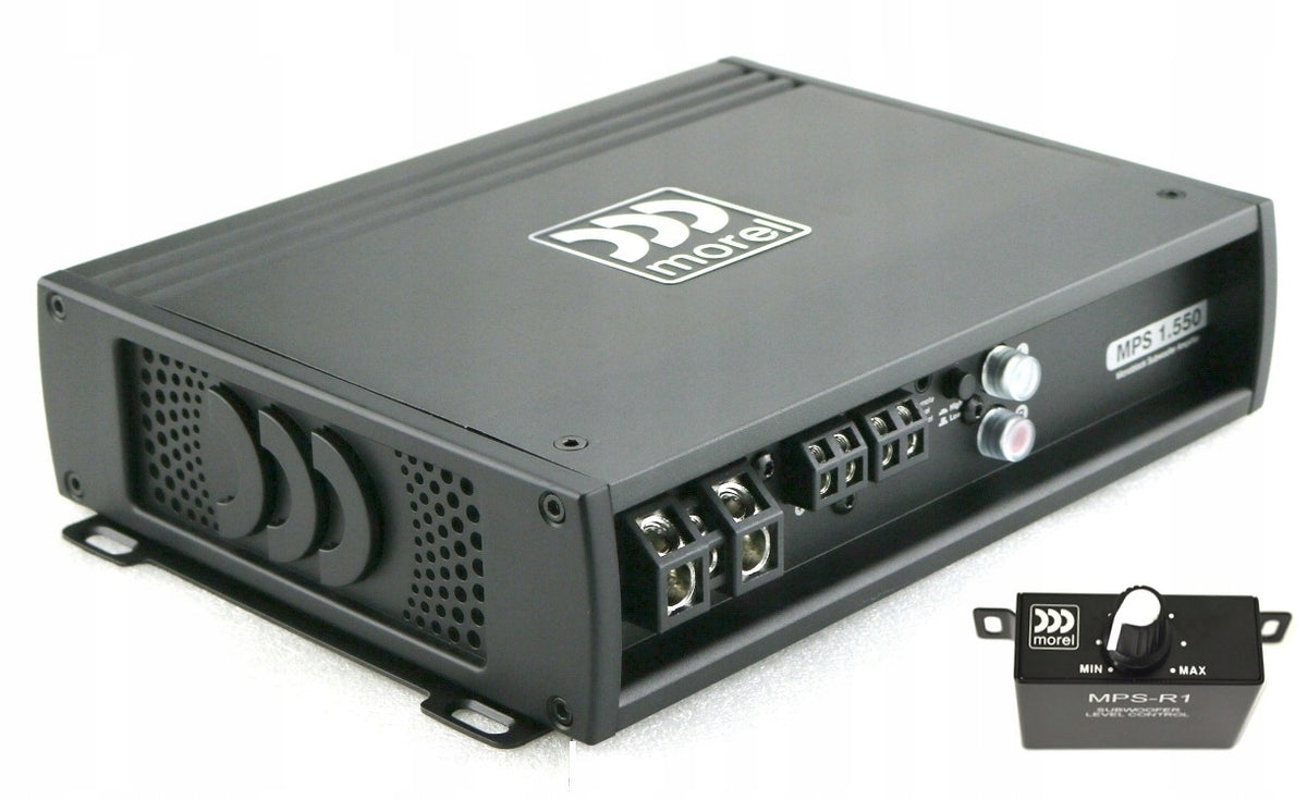 MOREL MPS 1.550 PERFECT SOUND, TONE AND BASS CONTROL + MPS-R1 DRIVER