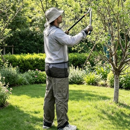 MOSQUITO NET JACKET INSECT MOSQUITO PROTECTION FOR TOURIST HOME Size XXS/XS