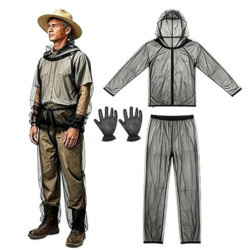 MOSQUITO NET JACKET INSECT MOSQUITO PROTECTION FOR TOURIST HOME