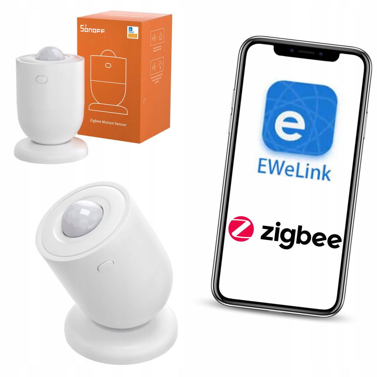 MOTION SENSOR SONOFF ZIGBEE EWELINK WIRELESS SENSOR PIR ZIGBEE2MQTT