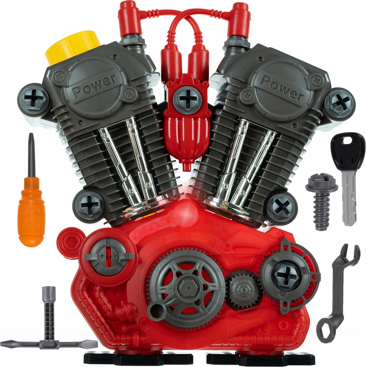 MOTOR FOR UNSCREWING PARTS SMALL MECHANIC DIY KIT LED SOUND Brand DK