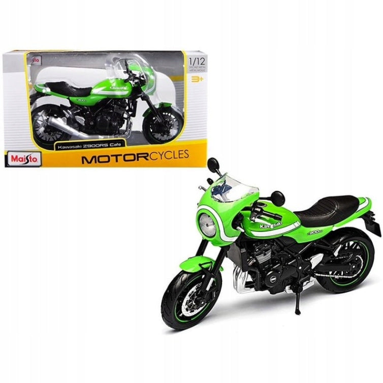 MOTOR KAWASAKI Z900RS CAFE MODEL 1:12 METAL MAISTO FAITHFUL MINIATURE 3+ YEARS
