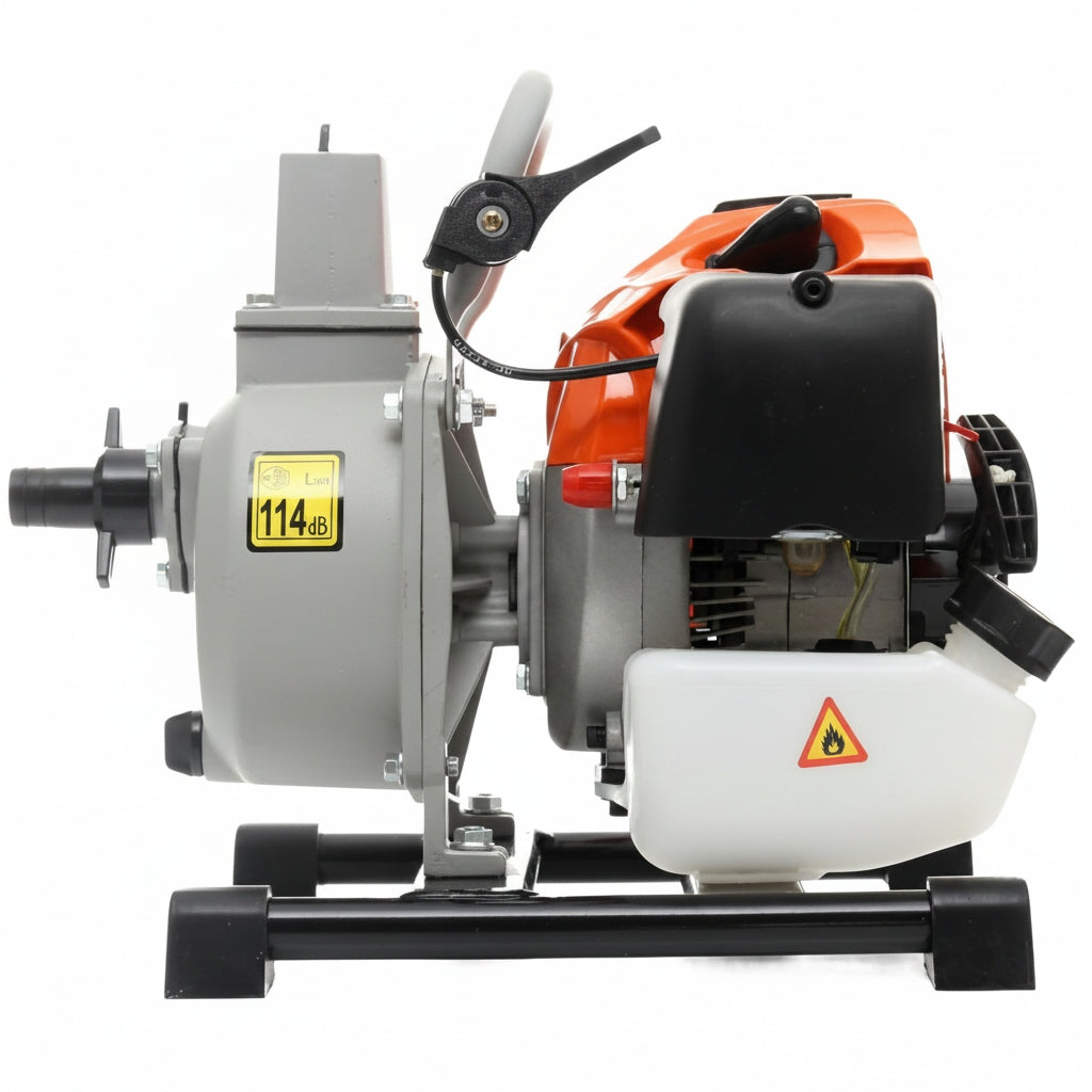 MOTOR PUMP WATER PUMP 1 INCH + HOSES+ELECTRIC GENERATOR+OIL 300L/MIN SET Manufacturer code MOTOPOMPA DO WODY POMPA SPALINOWA 1' CAL