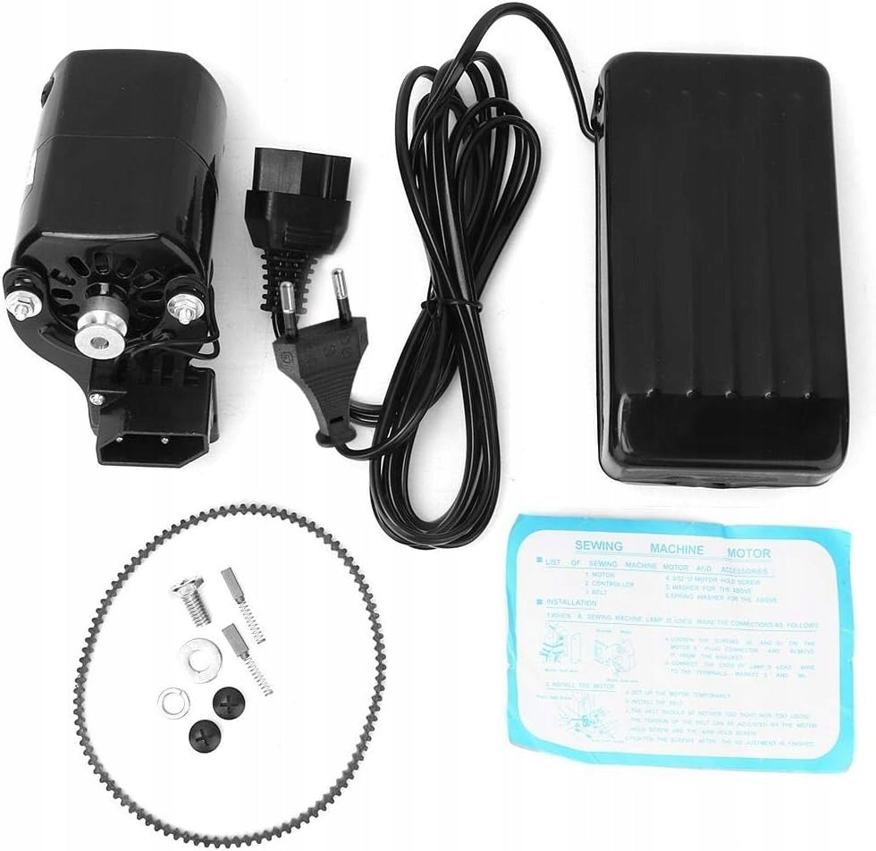 MOTOR SEWING MACHINE WITH PEDAL 8000RMP 180W HIGH TORQUE