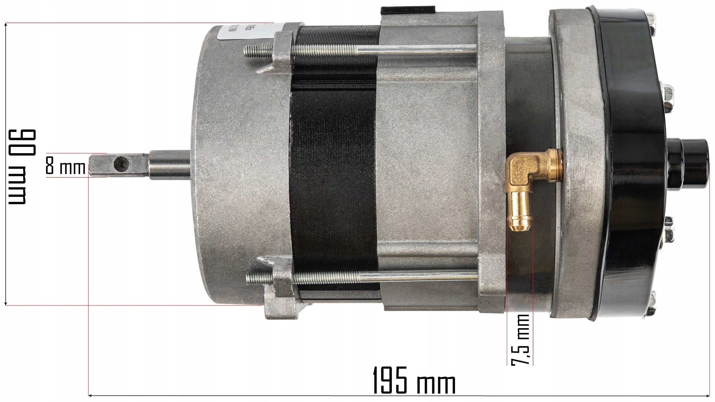 MOTOR WITH PUMP FOR HEATER AIR BLOWER MOTOR 50Hz 230V 30kW Customs tariff code 84072110