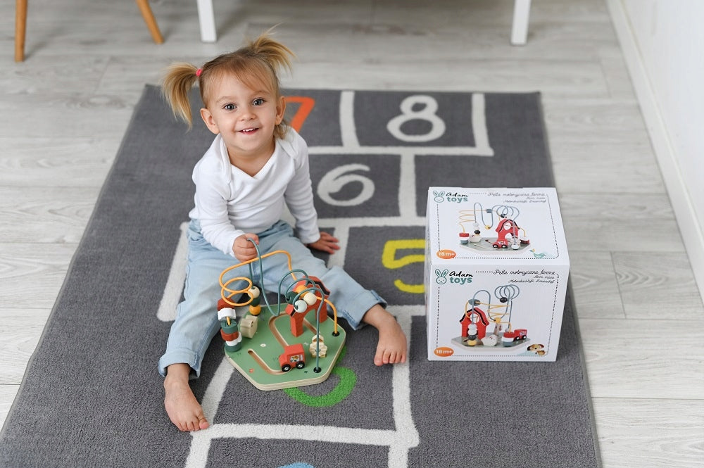 MOTOR loop interlacing Labyrinth MONTESSORI 18M+ ADAM TOYS TOY Packaging status original