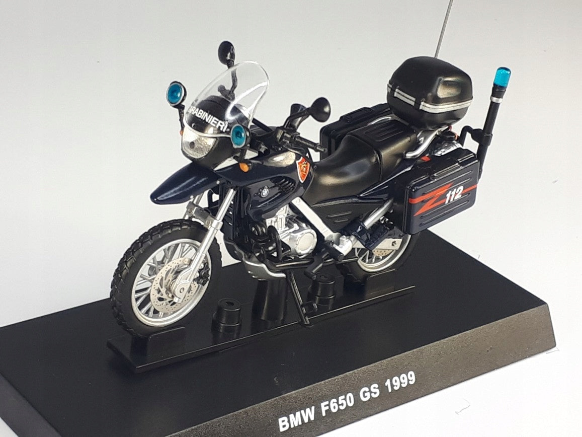 MOTORCYCLE BMW F650 GS 1999 - DEAGOSTINI 1/24 metal